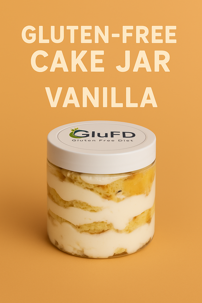 2 - Pack of Gluten Free Cake Jar