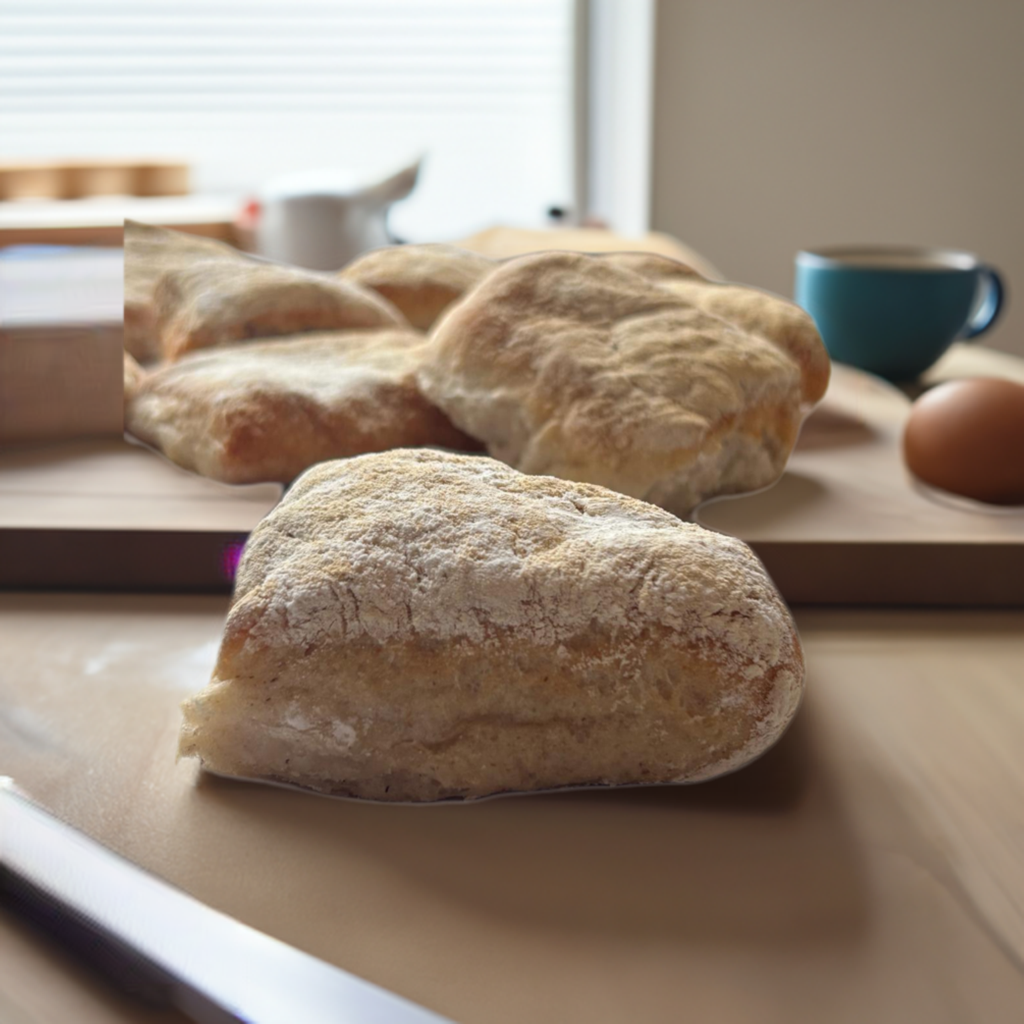 Glufd 6-Piece Gluten-Free Ciabatta Bread